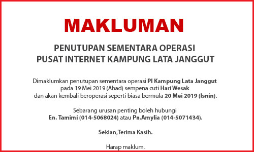 NOTIS PENUTUPAN PI