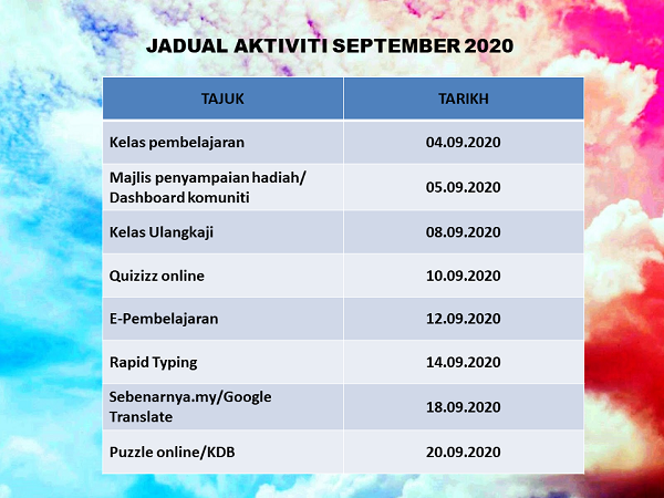 jadual aktvt sept 2020